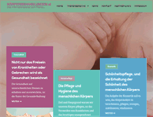Tablet Screenshot of koerperbehandlungen.at